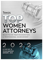 Texas Top Woman Attorneys 2022